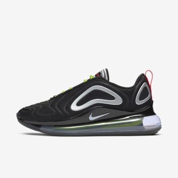 Nike Air Max 720 - Női Utcai Cipő - Fekete/Lila/Metal Titán